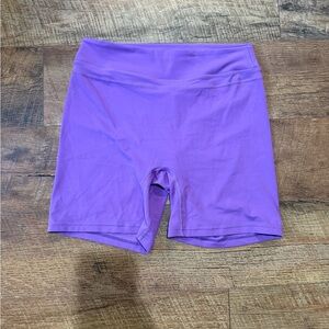 Purple Women's Biker Shorts